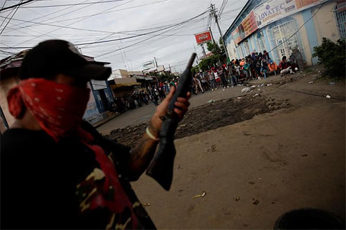 violencia en Nicaragua Washington planea el derrocamiento del gobierno sandinista